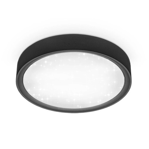 Led deckenleuchte schwarz rund - led,