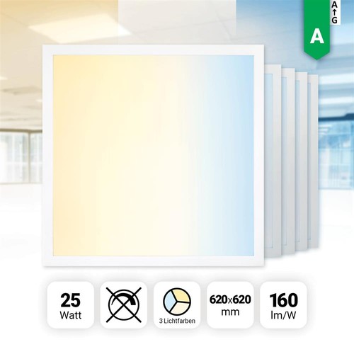 Led panel 62x62 - 3cct, 3000k