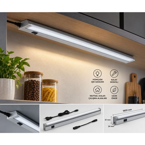 Licht led unterbauleuchte - b.k.licht, led-unterbauleuchte