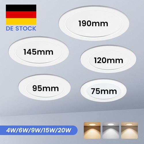 Led panel einbaustrahler - led,
