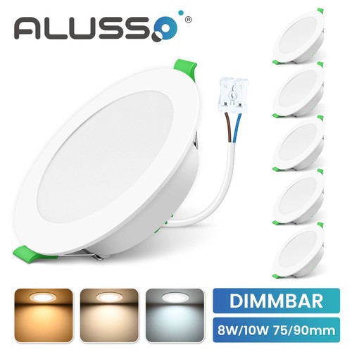 10w led einbaustrahler 3cct - led,