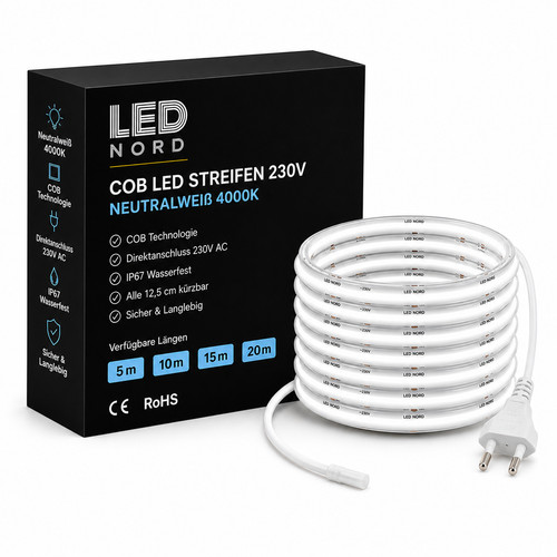 Led 230v cob - 230v, 4000k